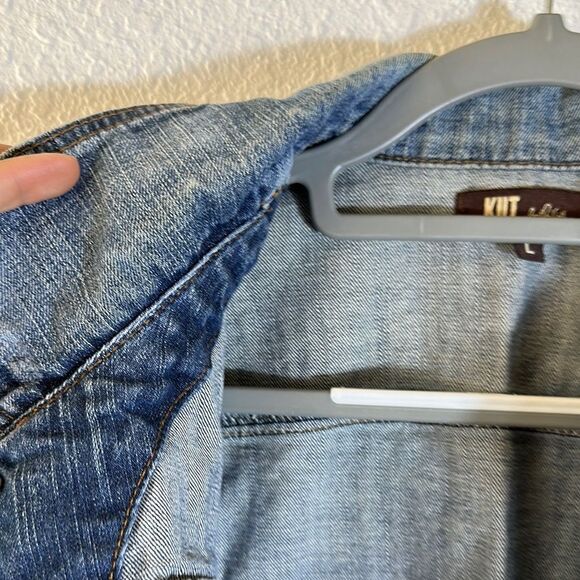 Kut from the kloth Blue Denim Jacket - Picture 7 of 13